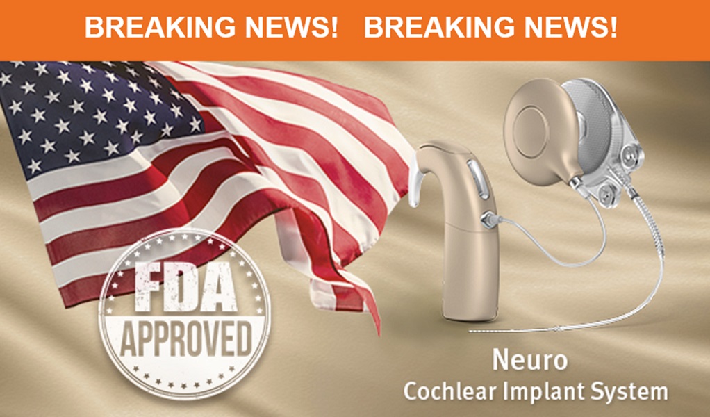 FDA ốc tai điện tử neuro system oticon medical