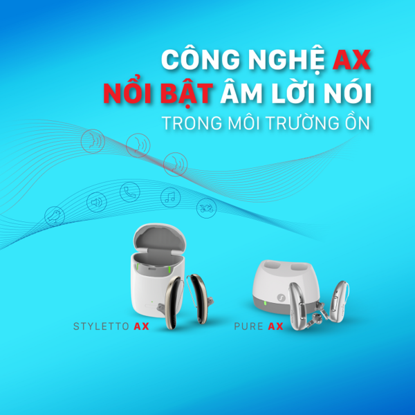 Những điểm nổi bật của máy trợ thính công nghệ AX